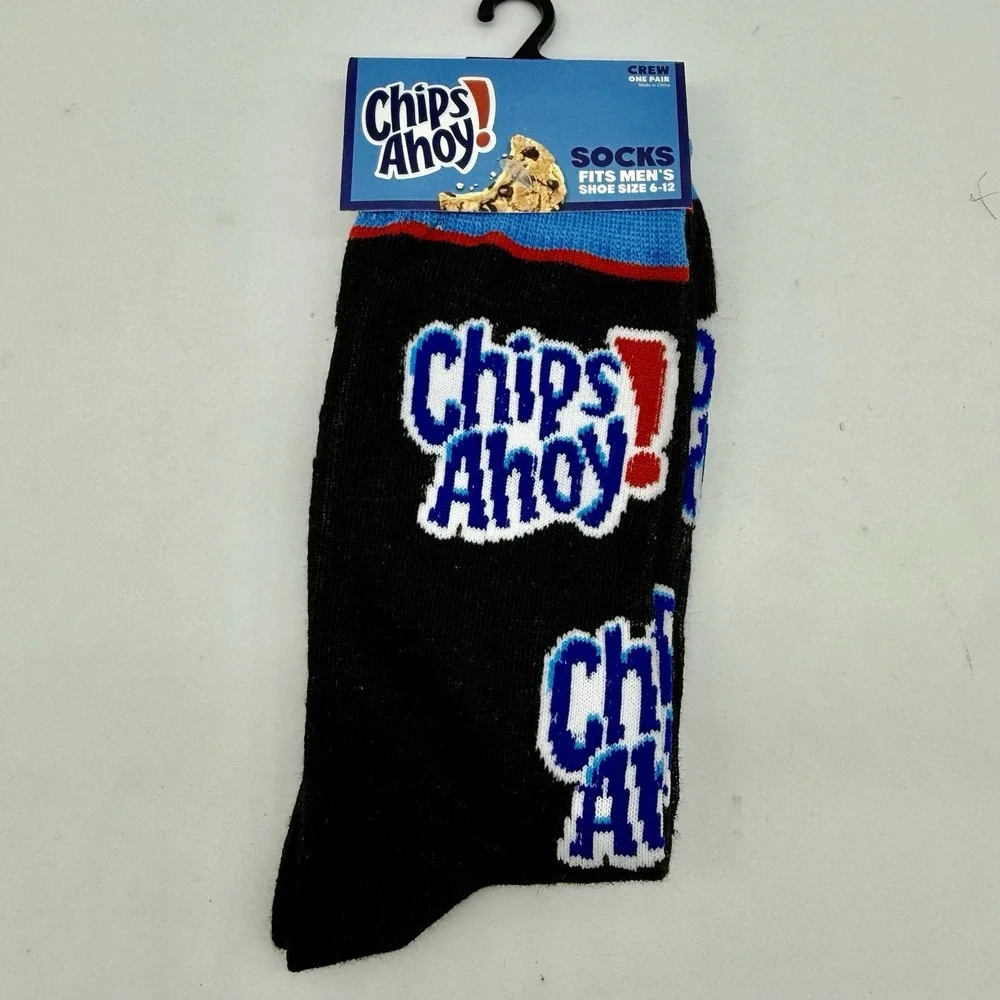 Chips Ahoy! Crew Adult‎ Socks Size 6-12